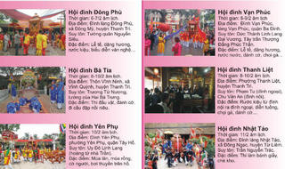 Hội đình, đền ở Hà Nội trong tháng Hai âm lịch