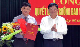 Đà Nẵng có tân Trưởng ban Tuyên giáo Thành ủy 