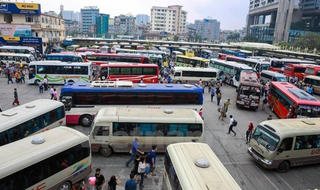 Hà Nội điều chuyển cả ngàn lượt xe khách: Mỗi tỉnh về 1 bến