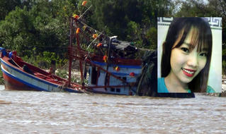 Thiếu nữ 19 tuổi nghi mất tích trong vụ chìm tàu ở Bạc Liêu