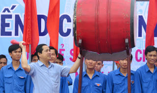 Thanh niên Sóc Trăng xuất quân Chiến dịch tình nguyện hè