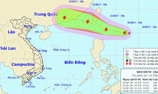 Bão gần Biển Đông