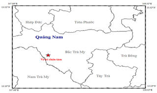 Động đất ở Quảng Nam