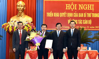 Loạt chức danh cán bộ được Ban Bí thư quyết định
