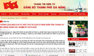 Kỷ luật 5 cán bộ lãnh đạo Sở, ngành Đà Nẵng