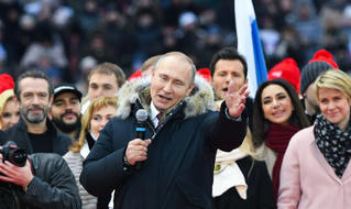 Tổng thống Nga Vladimir Putin tái đắc cử 