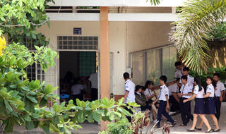Cô giáo dạy Toán ở TP HCM không nói suốt ba tháng đứng lớp 