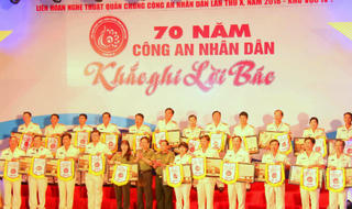 650 cán bộ chiến sĩ tham gia Liên hoan Nghệ thuật quần chúng Công an tại Cần Thơ