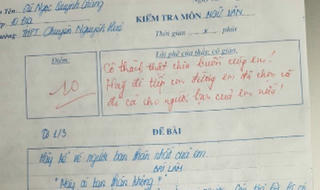 Bài văn điểm 10 về bạn thân khiến nhiều người rơi nước mắt