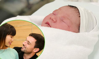 Siêu mẫu Hà Anh sinh con gái nặng 4,4 kg