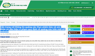 Cẩn trọng trước quảng cáo thực phẩm chức năng của loạt website