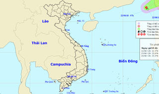 Áp thấp nhiệt đới trên biển Đông