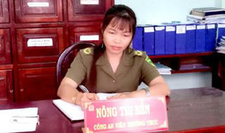 Anh bộ đội gửi thư cảm ơn chị công an 