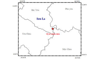 Động đất ở Sơn La