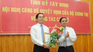 Bộ Chính trị điều động nhân sự