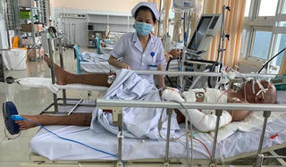 Quả thận đứt lìa rơi vào ổ bụng người đàn ông bị tai nạn giao thông