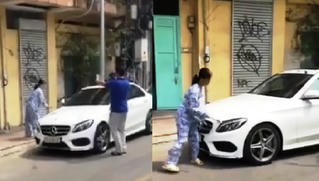 Xử lý thế nào hành vi đỗ xe chắn cửa nhà dân và phá ô tô đỗ trên phố? 