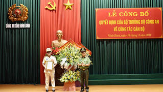  Bộ trưởng Bộ Công an quyết định điều động cán bộ 