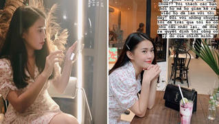 Hot girl Ngọc Thảo nhắn tình cũ: 'Làm ơn đừng nhắc tới tôi'