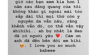 H'Hen Niê chính thức 'công bố' đã có người yêu