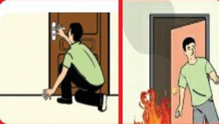 Công an hướng dẫn cách thoát nạn khi cháy chung cư cao tầng