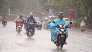 Ngày mai Hà Nội bắt đầu đợt mưa vài ngày