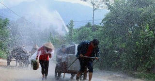 Cảnh báo thời tiết nguy hiểm ở miền Bắc