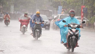 Tuần này Hà Nội khả năng nhiều ngày mưa giông 