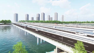 Hà Nội xây hai cầu qua hồ Linh Đàm