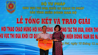 Hội thao chào mừng tổng kết công tác thi đua khen thưởng khối cơ quan Tư pháp miền Đông Nam Bộ