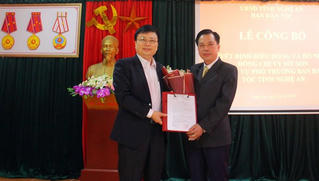 Bổ nhiệm nhân sự 5 tỉnh thành