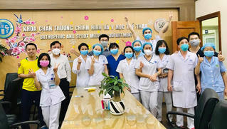 Gỡ phong toả tại bệnh viện Xanh Pôn