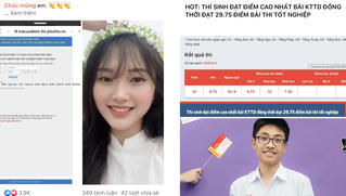 Cười với điểm Văn 'nhà người ta', 'khóc' vì điểm Tiếng Anh của mình