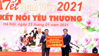 Tổ chức chợ Tết, hỗ trợ hơn 60 tỷ đồng, tặng 90.000 vé xe cho công nhân Hà Nội