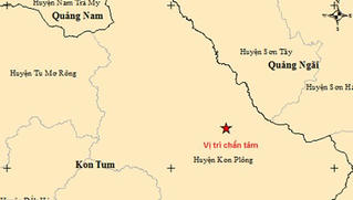 Động đất ở tỉnh Kon Tum