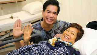 Ngọc Sơn chịu tang mẹ trong khu cách ly