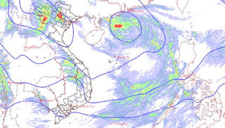 Thời tiết nguy hiểm trên Biển Đông