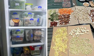 Bi hài chuyện tích trữ thực phẩm mùa dịch