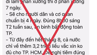 Truy tìm đối tượng tung tin giả chỉ đạo của Bí thư Hà Nội, TP HCM