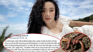 Lời đồn nhảm 'giun đất chữa trị COVID-19'