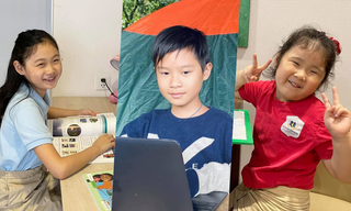 Con sao Việt trở lại học online