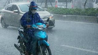 Mưa rào và dông vài ngày tại Hà Nội và hầu khắp cả nước