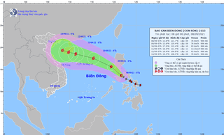 Bão Conson phức tạp, khó lường do tương tác bão Chanthu trước khi vào biển Đông 