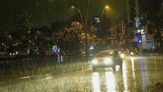 Bắt đầu đợt mưa dông kéo dài ở Hà Nội và các tỉnh miền Bắc