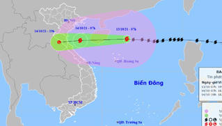 Bão sắp đổ bộ Vịnh Bắc Bộ, nhiều tỉnh mưa lớn, nguy cơ cao lũ quét và ngập úng