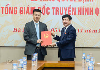 BTV Quang Minh nhận chức Tổng Giám đốc Truyền hình Quốc hội 