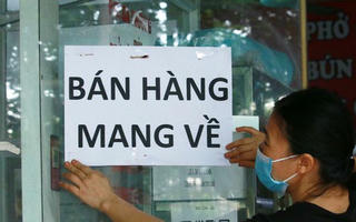 Từ chiều 13/12, quận Đống Đa (Hà Nội) dừng bán hàng ăn tại chỗ