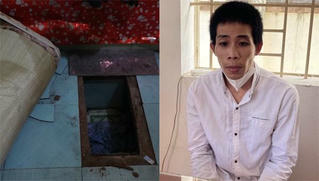 Truy bắt kẻ lừa đảo trốn dưới hầm trong phòng ngủ người phụ nữ