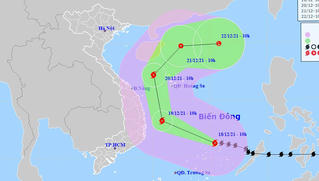 Cập nhật mới nhất về diễn biến siêu bão trên Biển Đông