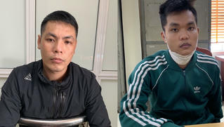 Hai thanh niên Hà Nội thủ dao đi trộm giữa ban ngày, chém bị thương công an truy đuổi